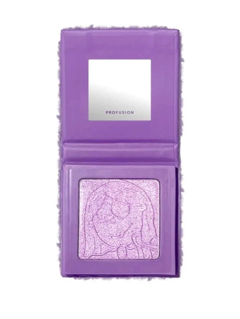 Profusion Cosmetics Lizzie McGuire Fuzzy Feel'n Holographic Pressed Powder NIB